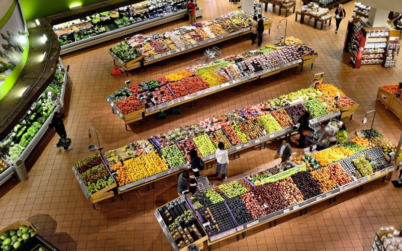 Trgovina supermarket voće